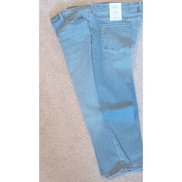 Croft & Barrow Jeans 16 Capri Denim Mid Rise New w/Tags - Picture 1 of 3